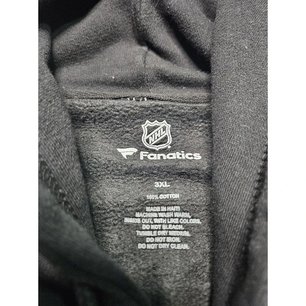 San Jose Sharks Fanatics Player Hoodie #49 Black Size 3XL NHL Hockey